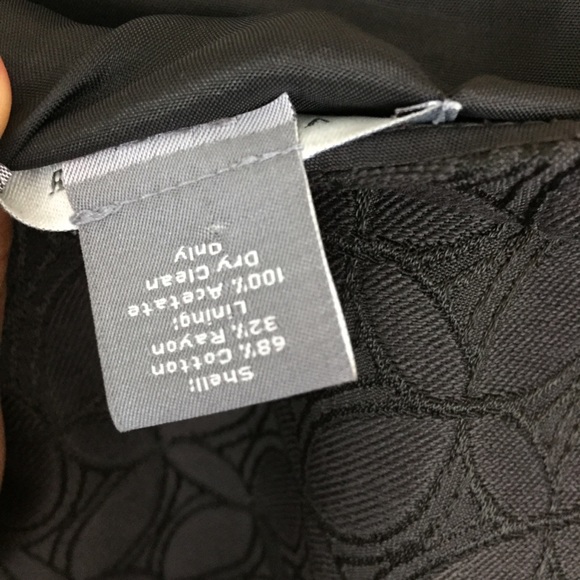 SALE
 Ann Taylor Dark Brown Button Detail Skirt F4 - Picture 7 of 8